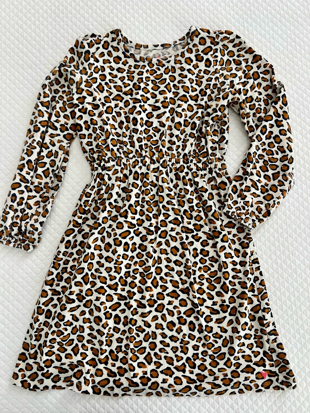 Pink Chicken leopard print dress